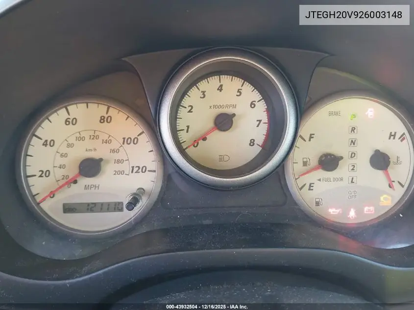 JTEGH20V926003148 2002 Toyota Rav4