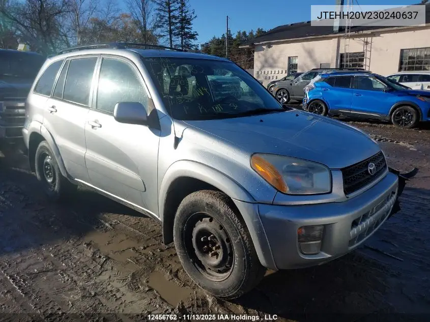 JTEHH20V230240637 2003 Toyota Rav4