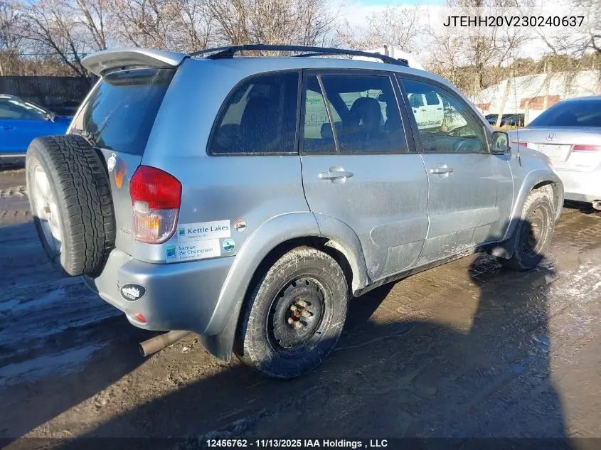 JTEHH20V230240637 2003 Toyota Rav4