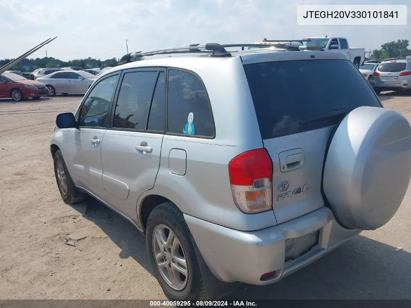 JTEGH20V330101841 2003 Toyota Rav4