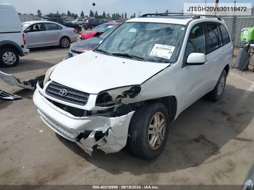 JTEGH20V630118472 2003 Toyota Rav4