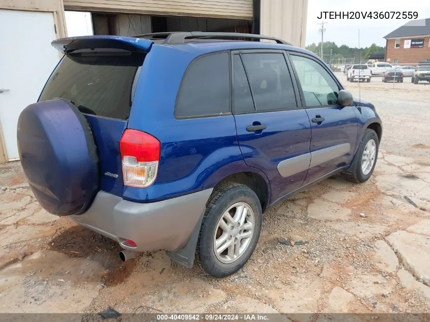 JTEHH20V436072559 2003 Toyota Rav4