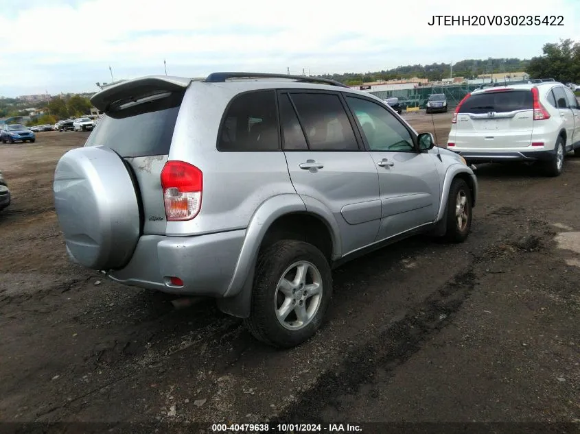 JTEHH20V030235422 2003 Toyota Rav4