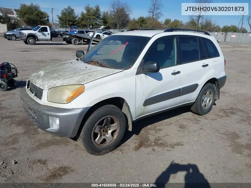 2003 Toyota Rav4 VIN: JTEHH20V630201873 Lot: 41658858