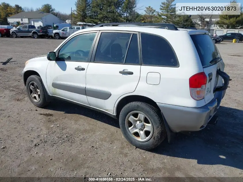 2003 Toyota Rav4 VIN: JTEHH20V630201873 Lot: 41658858