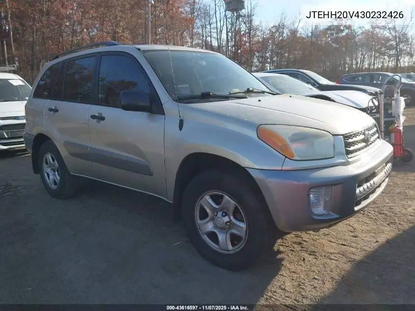 JTEHH20V430232426 2003 Toyota Rav4