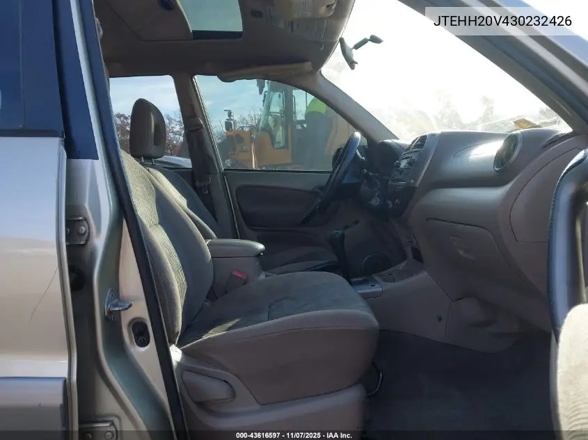 JTEHH20V430232426 2003 Toyota Rav4
