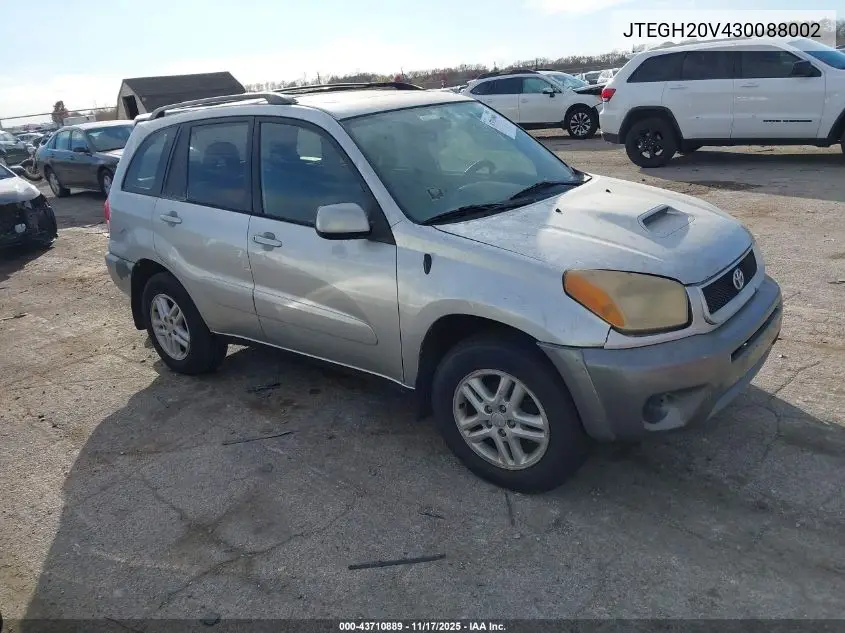JTEGH20V430088002 2003 Toyota Rav4