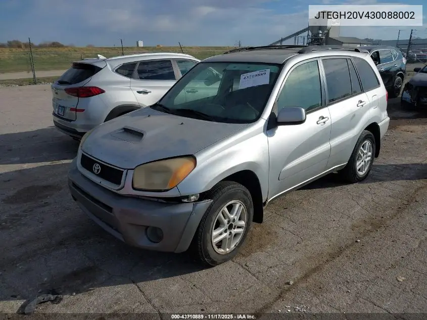 JTEGH20V430088002 2003 Toyota Rav4