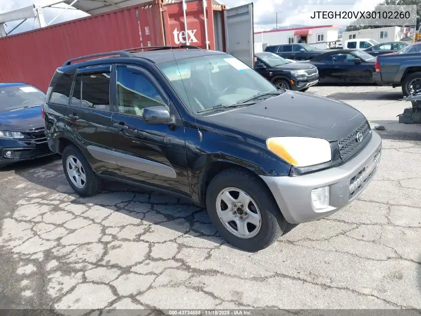 JTEGH20VX30102260 2003 Toyota Rav4