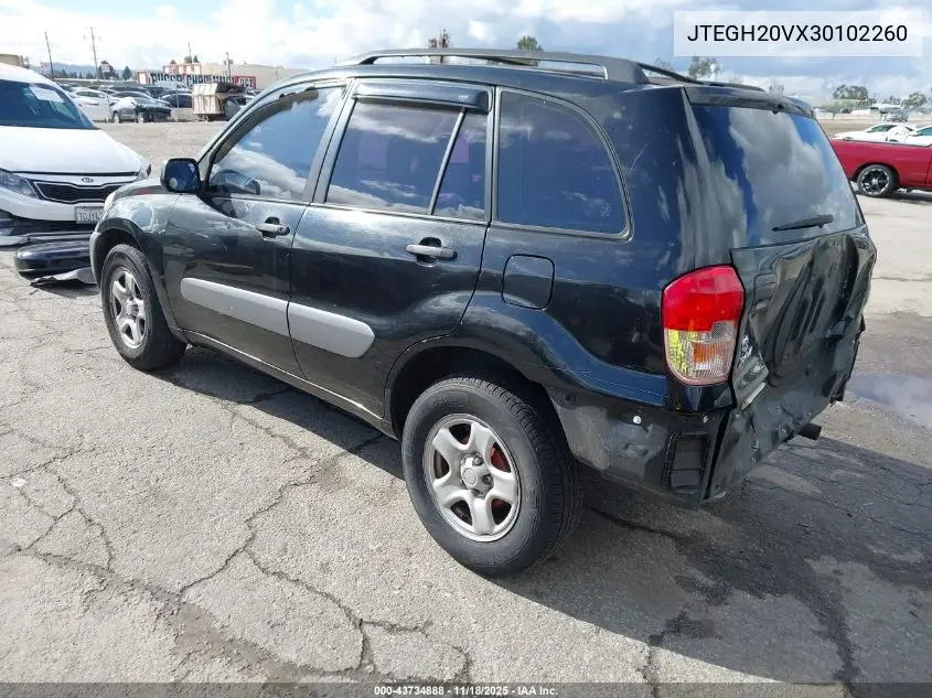 JTEGH20VX30102260 2003 Toyota Rav4