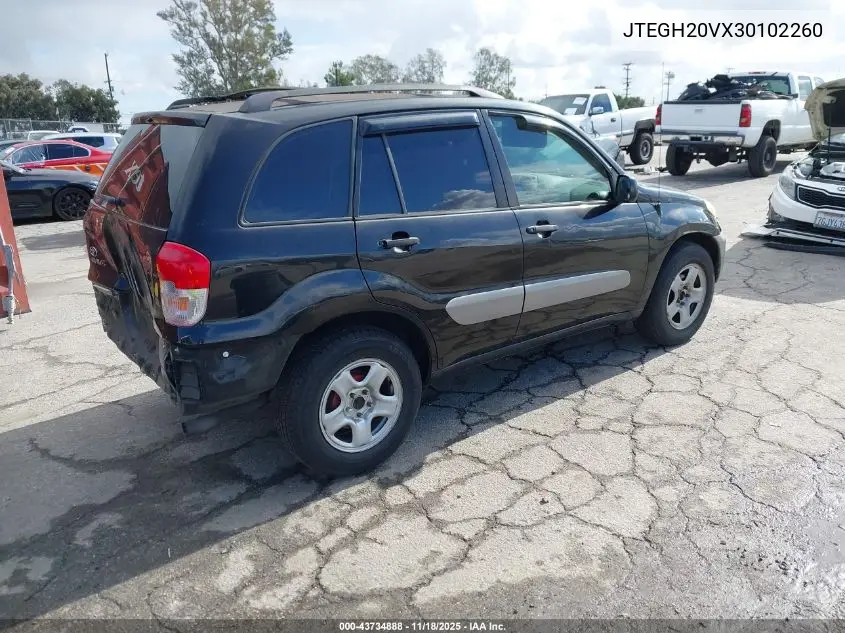 JTEGH20VX30102260 2003 Toyota Rav4