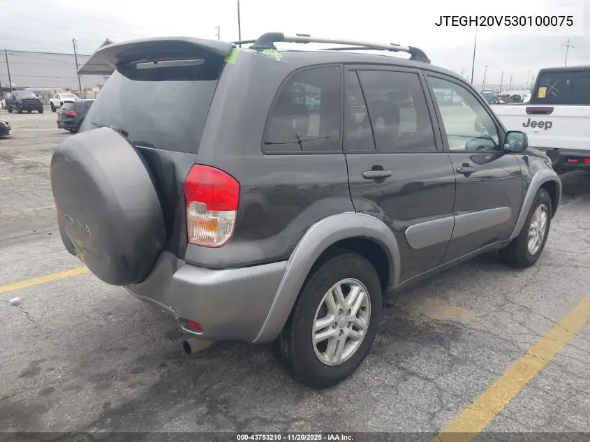 JTEGH20V530100075 2003 Toyota Rav4