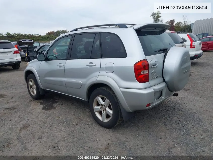 JTEHD20VX46018504 2004 Toyota Rav4