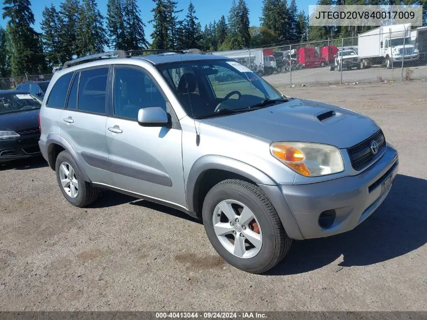 JTEGD20V840017009 2004 Toyota Rav4