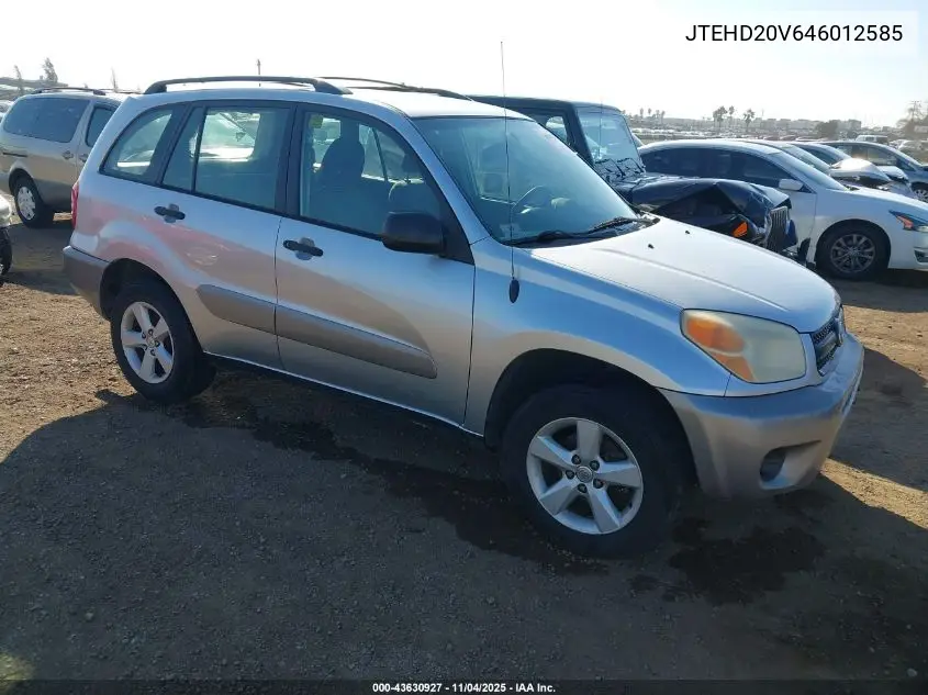 JTEHD20V646012585 2004 Toyota Rav4