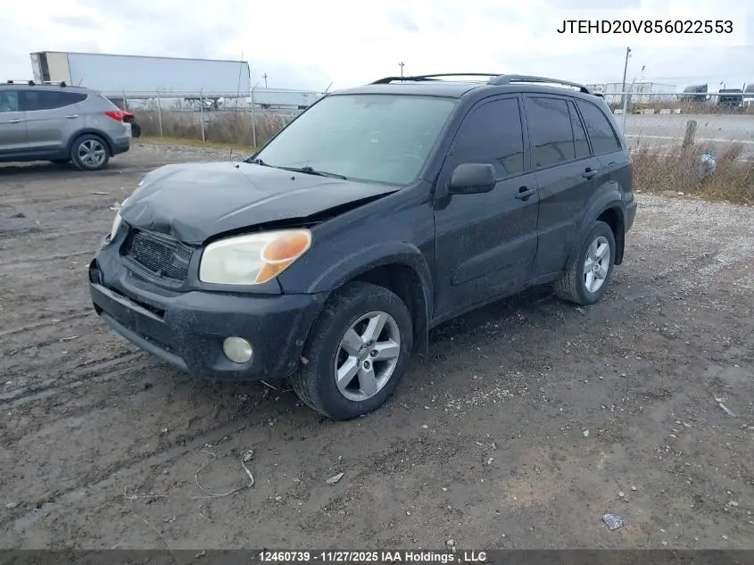 JTEHD20V856022553 2005 Toyota Rav4