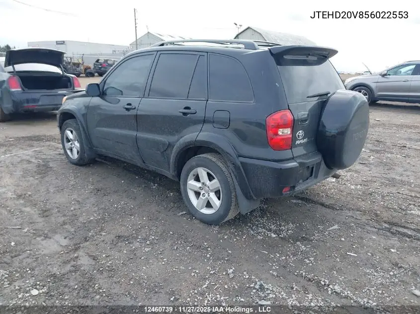 JTEHD20V856022553 2005 Toyota Rav4