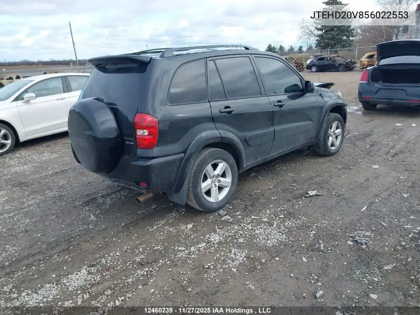 JTEHD20V856022553 2005 Toyota Rav4