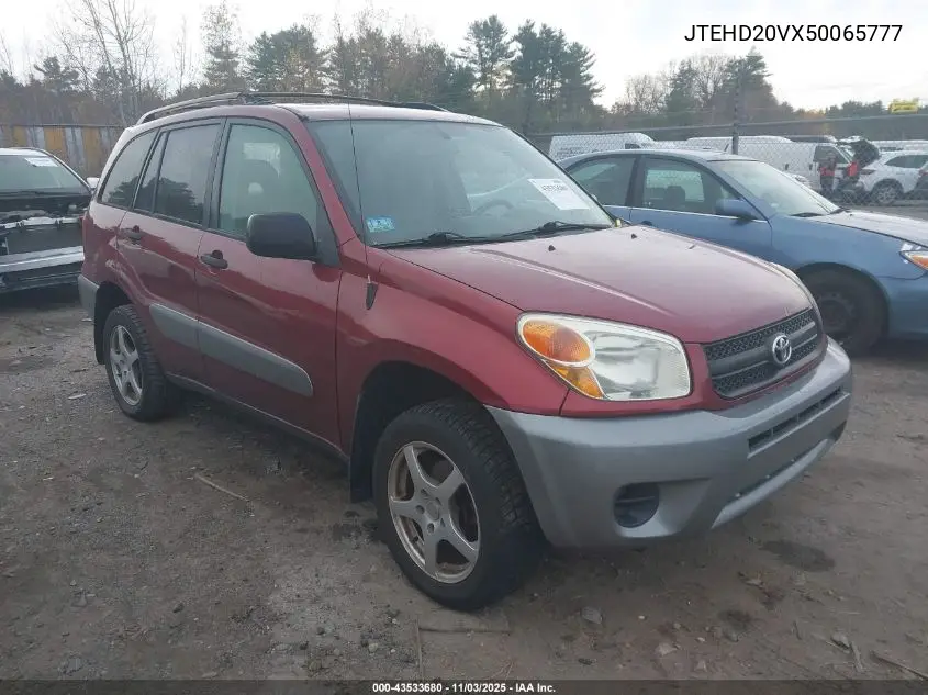 JTEHD20VX50065777 2005 Toyota Rav4