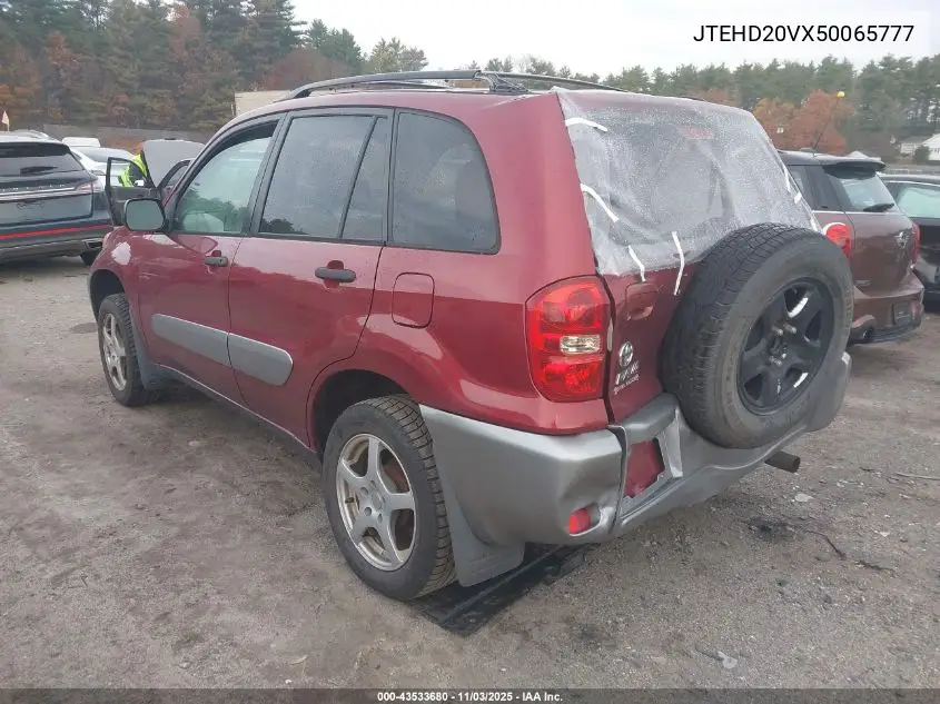 JTEHD20VX50065777 2005 Toyota Rav4
