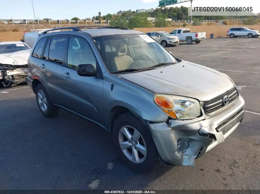 JTEGD20V150068045 2005 Toyota Rav4