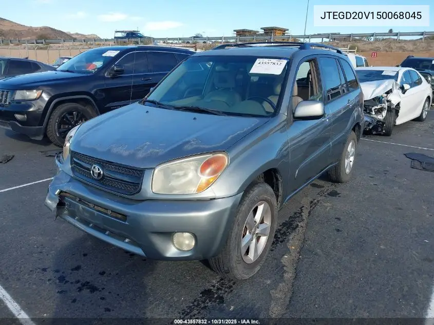 JTEGD20V150068045 2005 Toyota Rav4