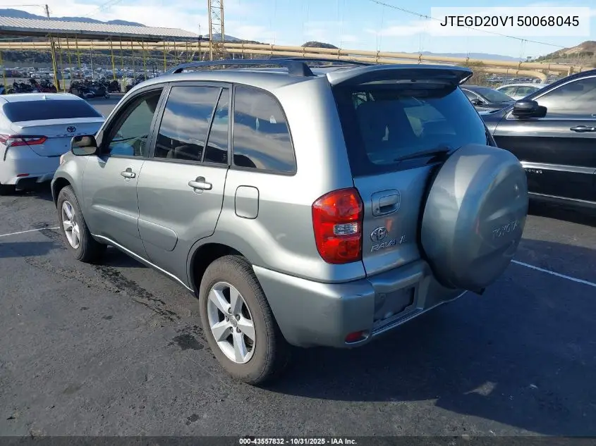 JTEGD20V150068045 2005 Toyota Rav4