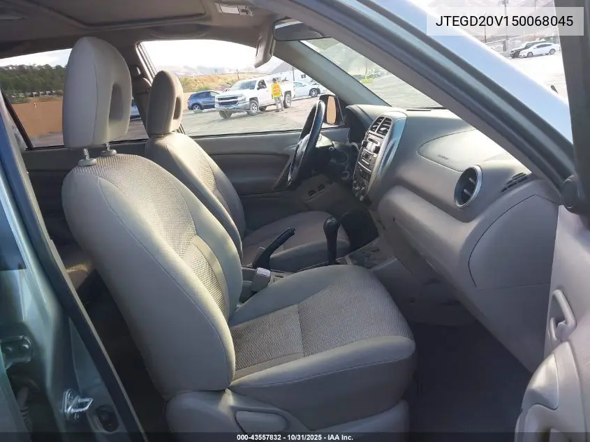JTEGD20V150068045 2005 Toyota Rav4