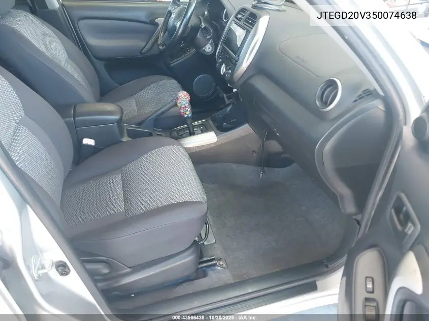 JTEGD20V350074638 2005 Toyota Rav4
