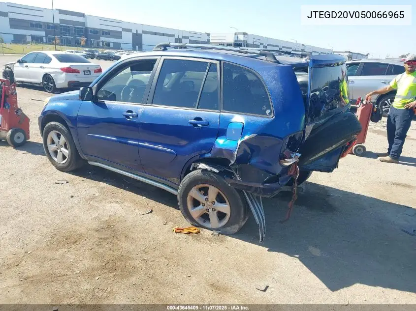 JTEGD20V050066965 2005 Toyota Rav4