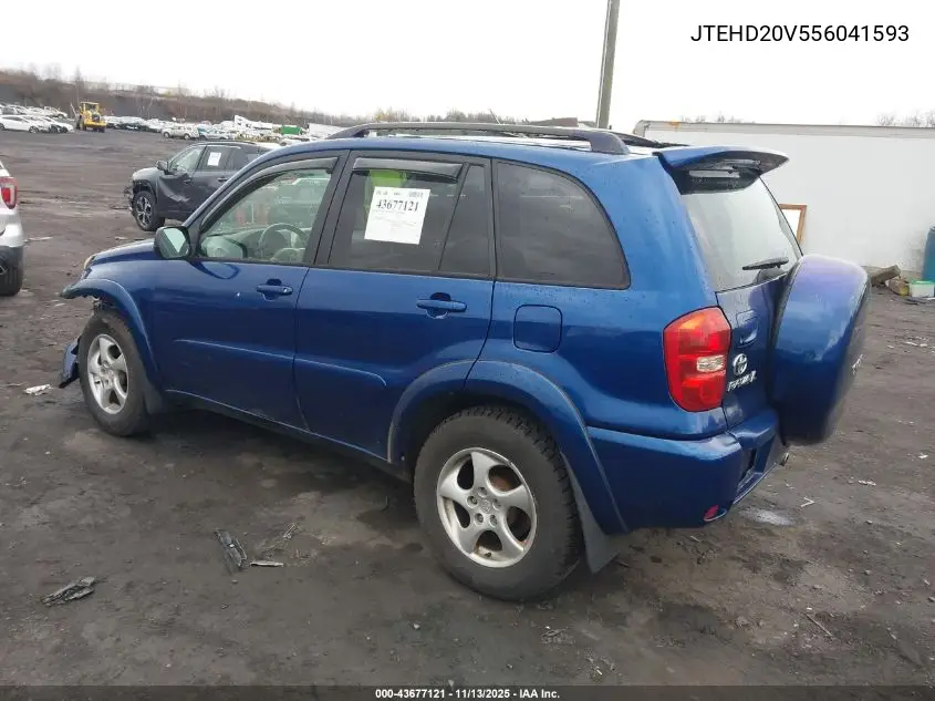 JTEHD20V556041593 2005 Toyota Rav4