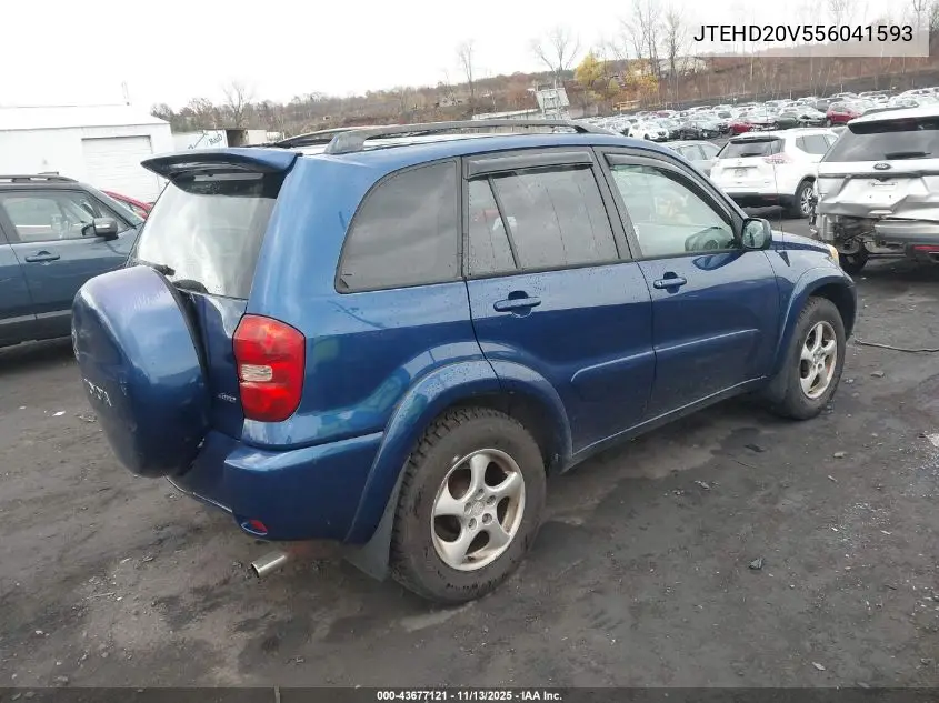 JTEHD20V556041593 2005 Toyota Rav4