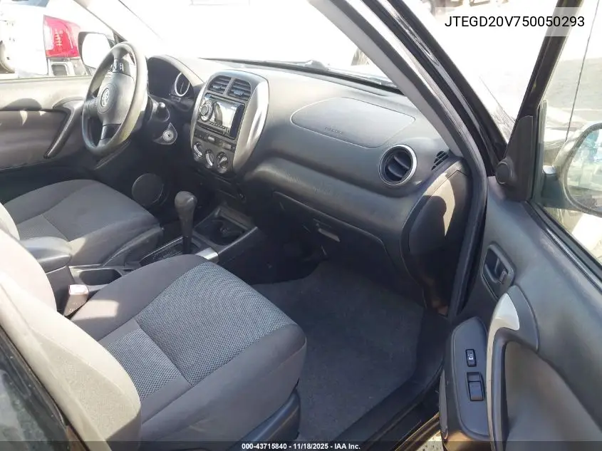 JTEGD20V750050293 2005 Toyota Rav4