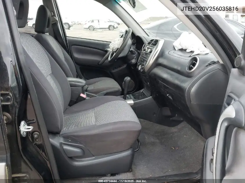 JTEHD20V256035816 2005 Toyota Rav4