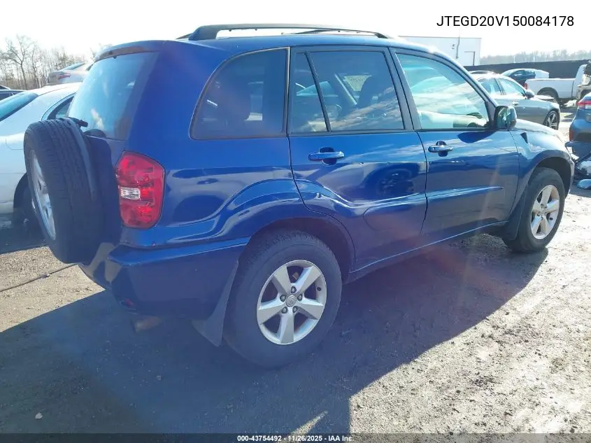JTEGD20V150084178 2005 Toyota Rav4