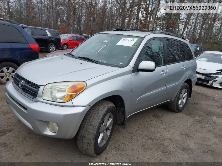 JTEHD20VX56029360 2005 Toyota Rav4