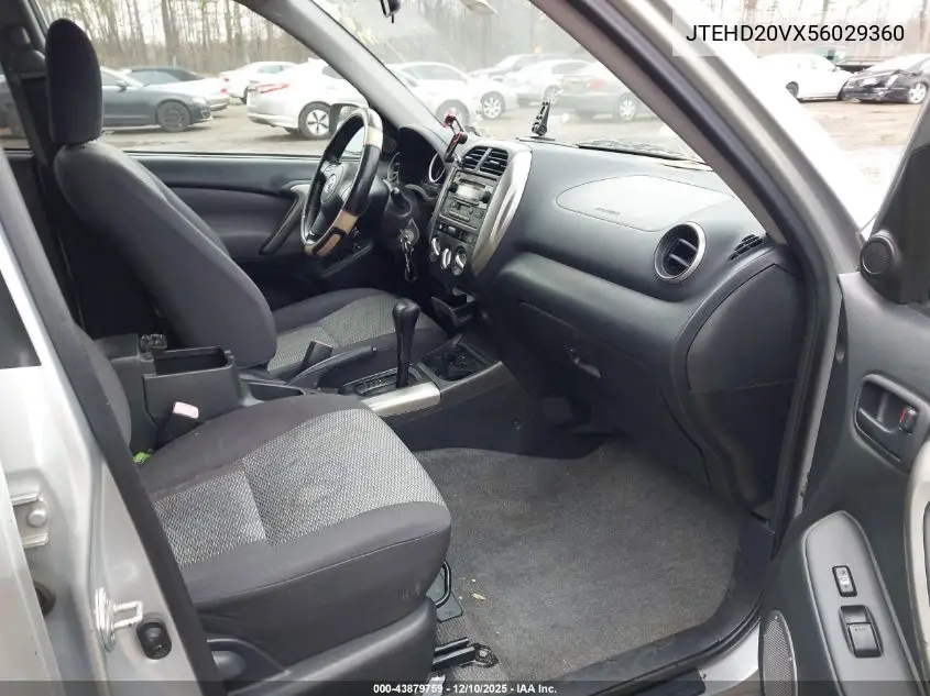 JTEHD20VX56029360 2005 Toyota Rav4