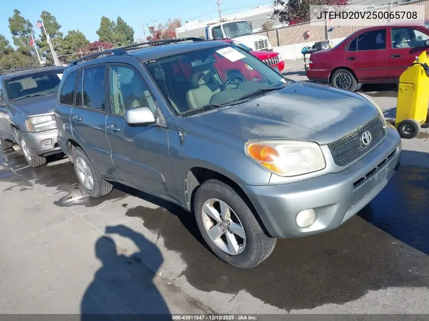 JTEHD20V250065708 2005 Toyota Rav4