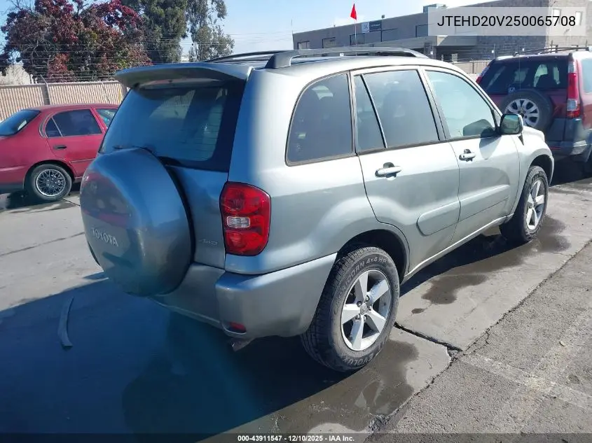 JTEHD20V250065708 2005 Toyota Rav4