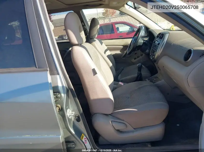 JTEHD20V250065708 2005 Toyota Rav4