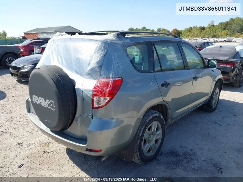 JTMBD33V866011341 2006 Toyota Rav4