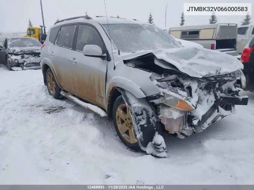 JTMBK32V066000583 2006 Toyota Rav4 Sport