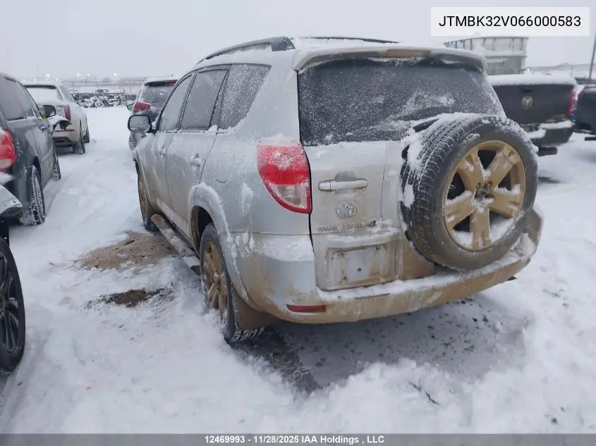 JTMBK32V066000583 2006 Toyota Rav4 Sport