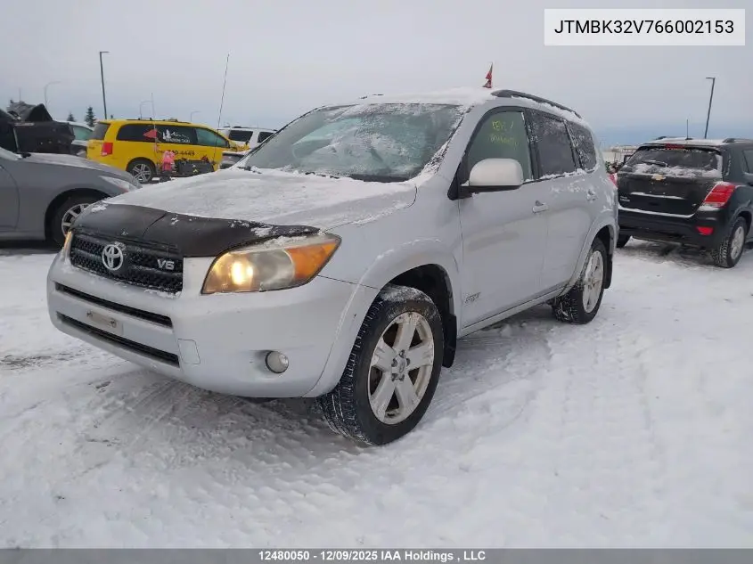 JTMBK32V766002153 2006 Toyota Rav4 Sport