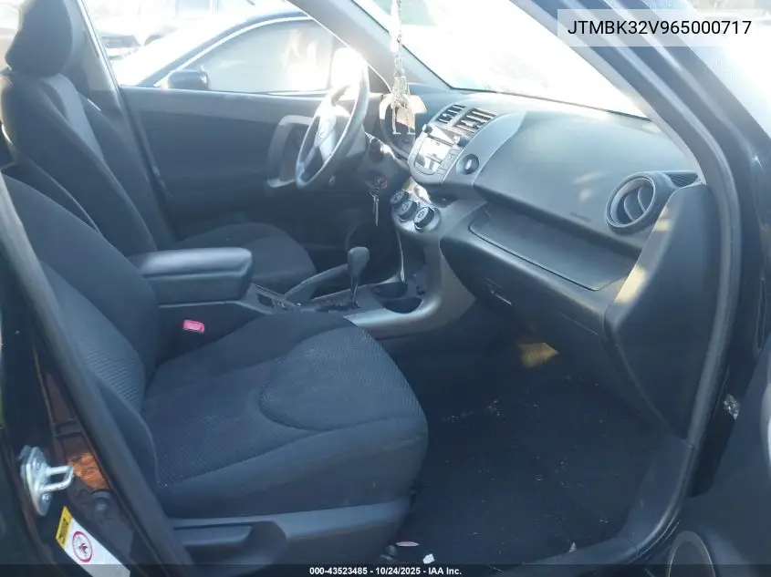 JTMBK32V965000717 2006 Toyota Rav4 Sport V6