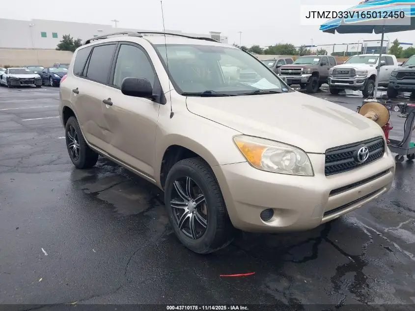 JTMZD33V165012450 2006 Toyota Rav4