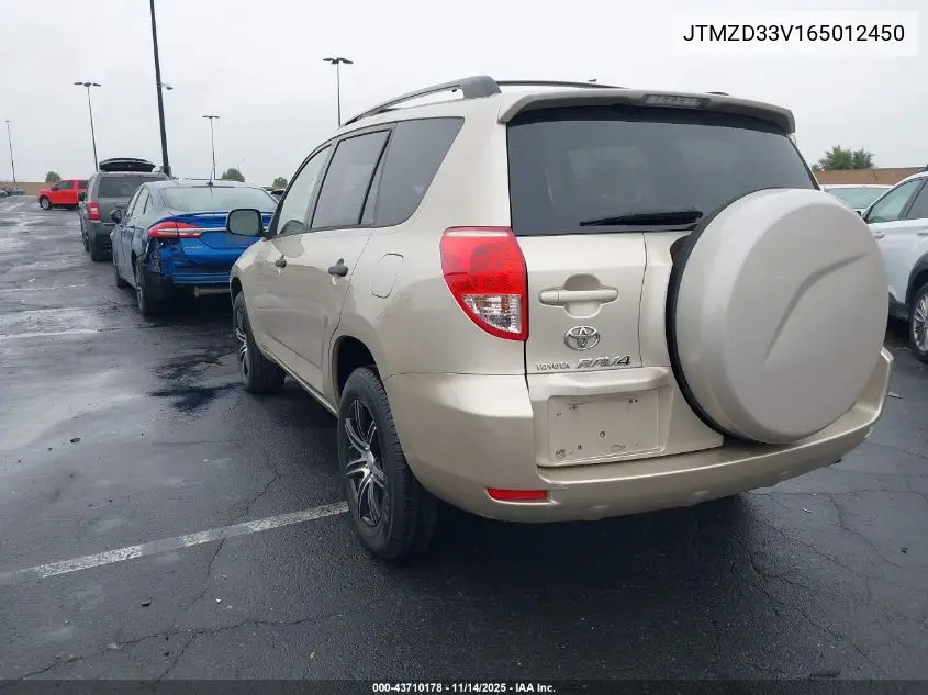 JTMZD33V165012450 2006 Toyota Rav4