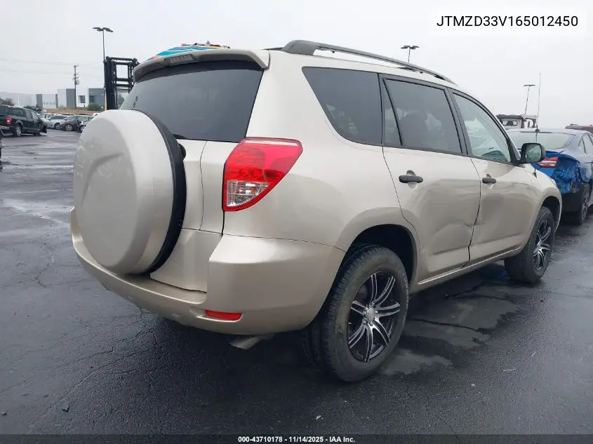 JTMZD33V165012450 2006 Toyota Rav4
