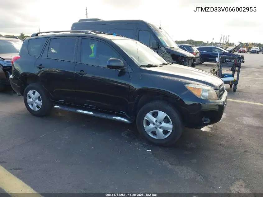 JTMZD33V066002955 2006 Toyota Rav4